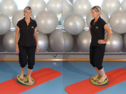 MFT Fit Disc Übungen: Diagonal und Front Wipp