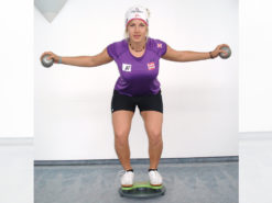 MFT Trim Disc Kniebeugen Training