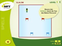 MFT Challenge Disc App - Trainingsspiel Skifahren/Slalom