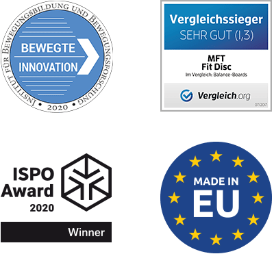 Auszeichnungen für MFT Produkte - made in EU