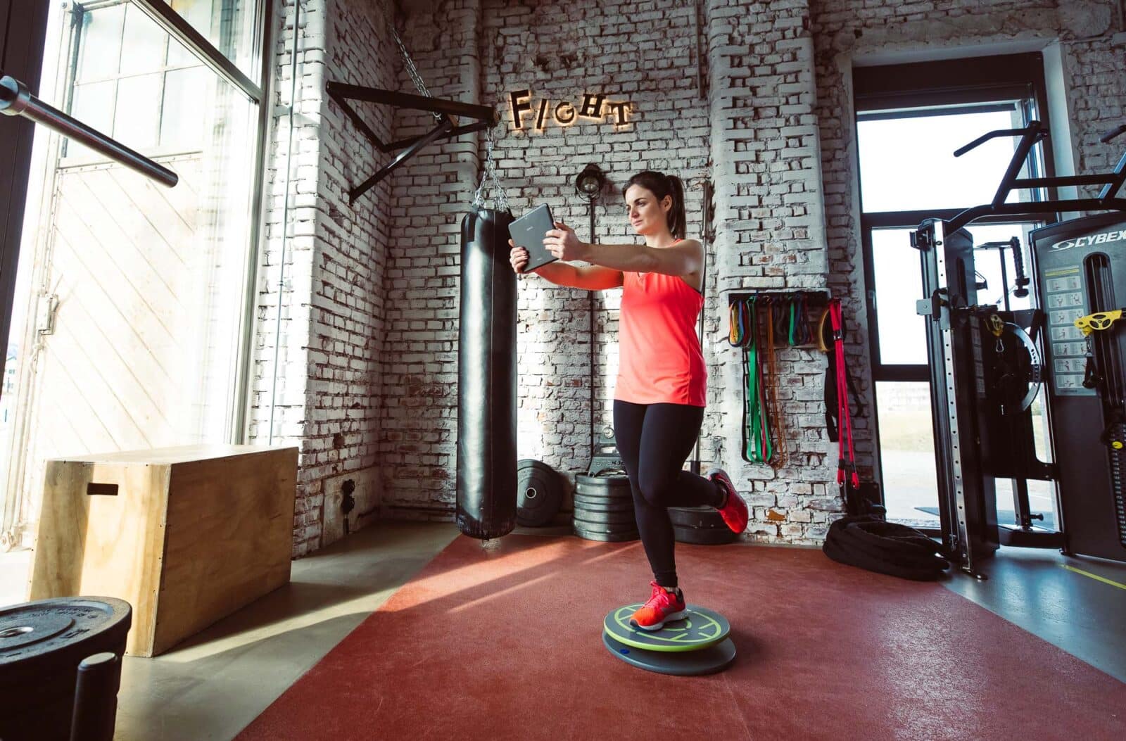 Balance-Training für Sportler mit der MFT Challenge Disc 2.0